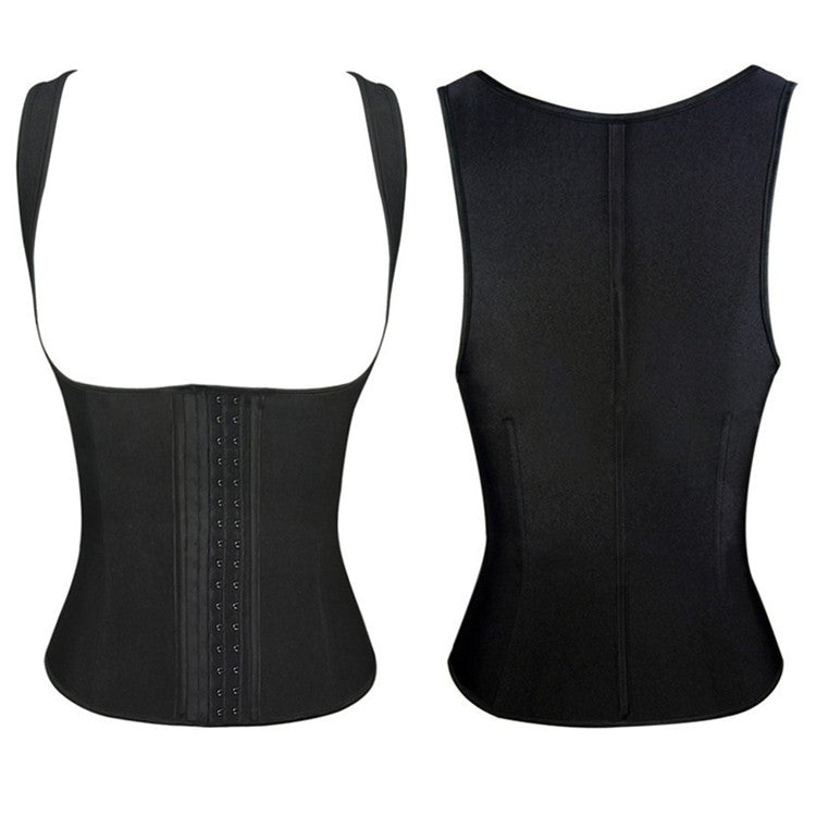 SHAPMAMA™ Waist Trainer for Women Body Shaper Corset Vest Tank Top with Steel Bones