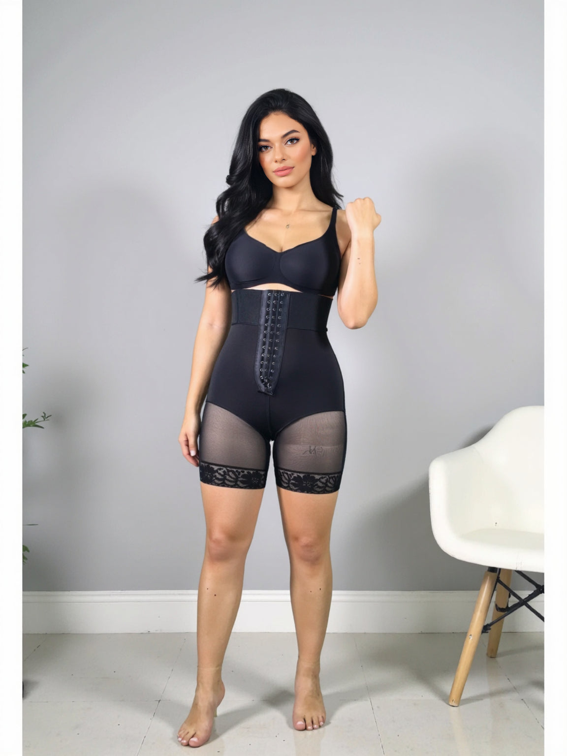SHAPMAMA™ Tummy Control Faja Shorts High Waist Butt Lifter Thigh Shaping Shorts