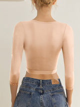 SHAPMAMA™ Haltungskorrektor, formende Oberteile, Armformer, Frontschnalle, schlankeres Oberteil