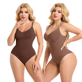 SHAPMAMA Women's  Shapewear Bodysuit
