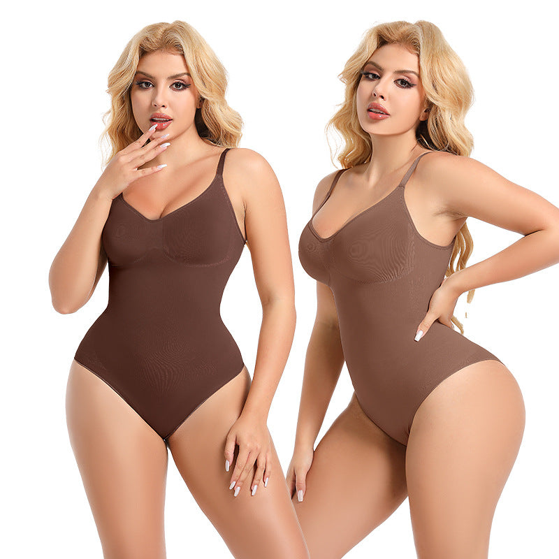 SHAPMAMA Women's  Shapewear Bodysuit
