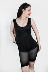 SHAPMAMA™ Fajas Colombianas Sleeveless Hook And Eye Butt Lifter Body Shaper