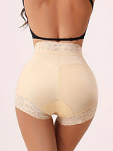 SHAPMAMA™ Klassischer Damen-Body-Shaper mit Spitze, Po-Lifter, Bauchkontrolle, Unterwäsche, Höschen, glättende Slips