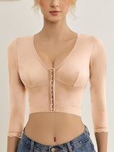 SHAPMAMA™ Haltungskorrektor, formende Oberteile, Armformer, Frontschnalle, schlankeres Oberteil