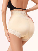 SHAPMAMA™ Klassischer Damen-Body-Shaper mit Spitze, Po-Lifter, Bauchkontrolle, Unterwäsche, Höschen, glättende Slips