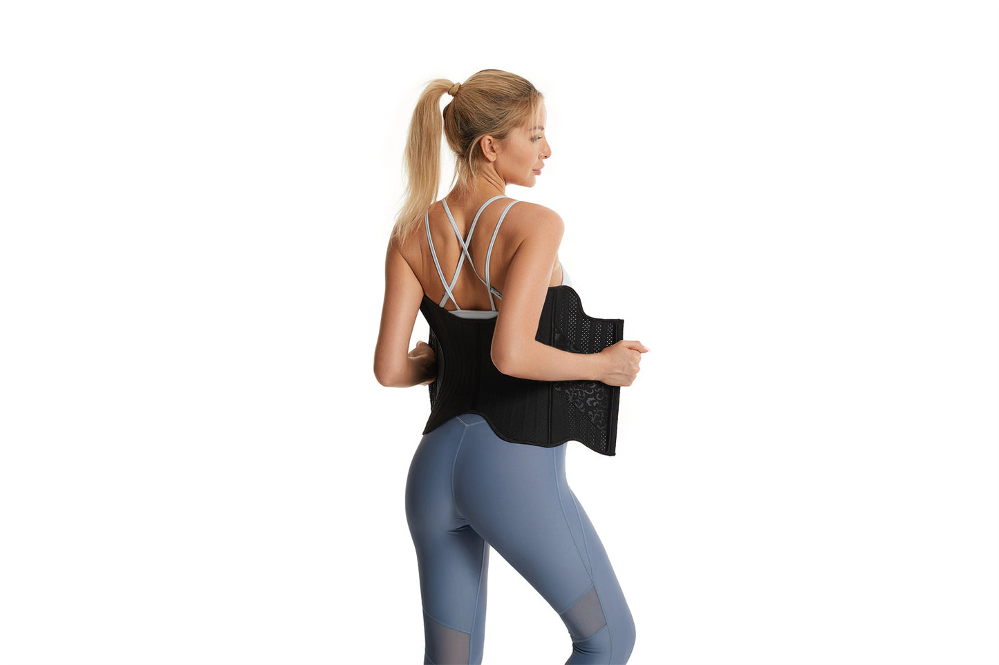 SHAPMAMA™ Women's Curved Bone Waist Trainer High Compression Tummy Control Belly Belt