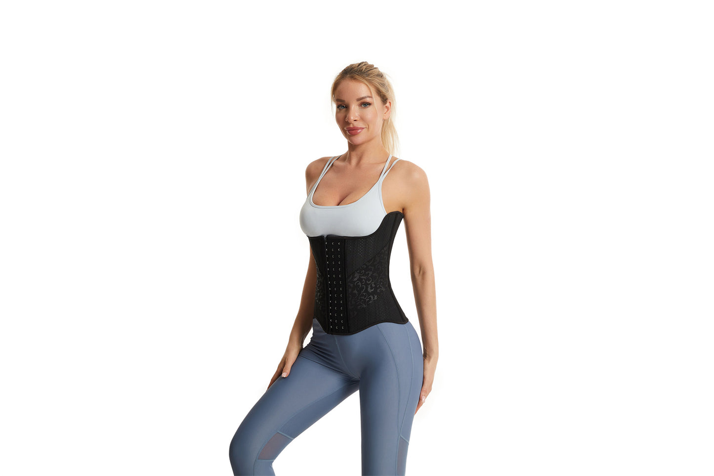 SHAPMAMA™ Women's Curved Bone Waist Trainer High Compression Tummy Control Belly Belt