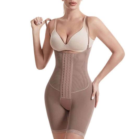 SHAPMAMA™ Damen-Bauchweg-Gummizug, Übergröße, postpartale Shapewear mit offenem Busen