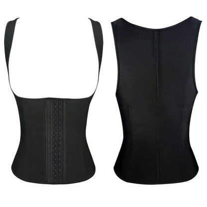 SHAPMAMA™ Waist Trainer for Women Body Shaper Corset Vest Tank Top with Steel Bones