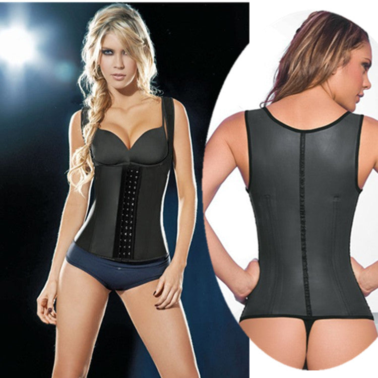 SHAPMAMA™ Waist Trainer for Women Body Shaper Corset Vest Tank Top with Steel Bones