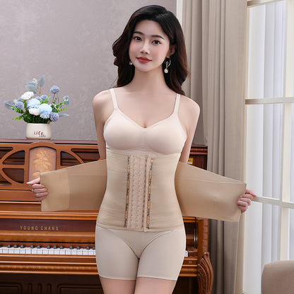 SHAPMAMA™ High Elastic Waist Women's Waist Trainer Corset Tummy Control Body Shaper Waist Cinchers