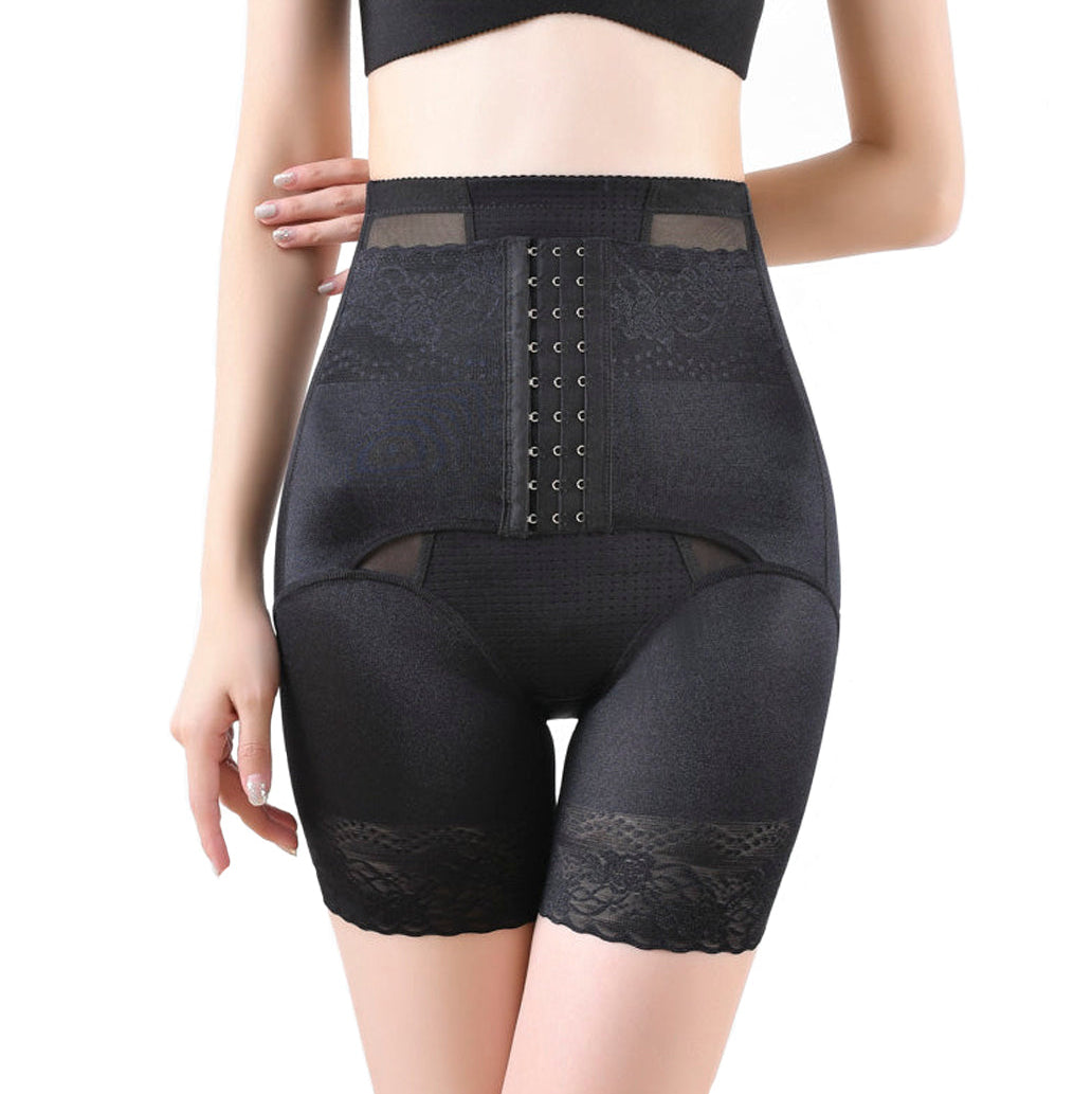 SHAPMAMA™ Damen Shaper Shorts mit hoher Taille, körperformend, Bauchkontrolle, Po-Lifter, schlankmachende Taillenunterwäsche, verstellbare Taillenformer-Höschen