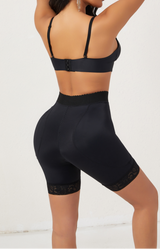 SHAPMAMA™ Women High Waist Adjustable Hook Tummy Control Shapewear Butt Lifting Hip Enhancement Panties with Removable Pad