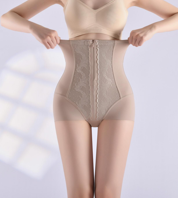 SHAPMAMA™ Sexy Breathable Traceless High Waisted Hip Holding Pants Postpartum to Collect Shaping Pants Girdle Waist Body Buttocks Pants