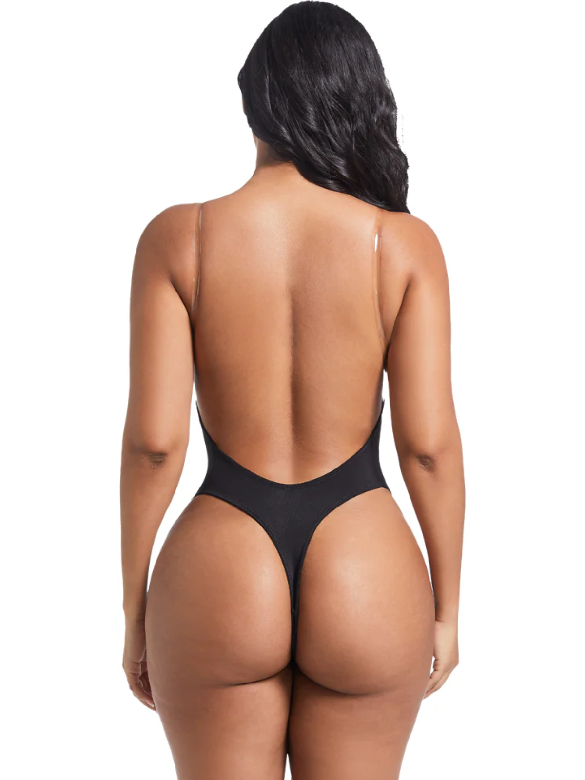 SHAPMAMA™ Women's Sexy U-Plunge Bra Backless Tummy Control Bodysuit Shapewear