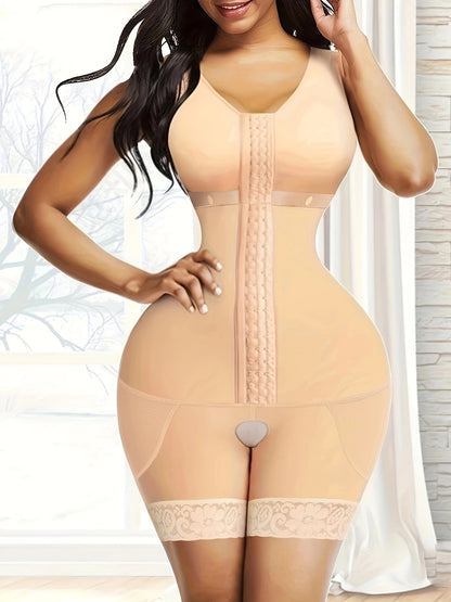 SHAPMAMA™ Women's Shapewear Tummy Control Bodysuit, Tummy Control Body Suit, High-Waist Thigh Slimmer