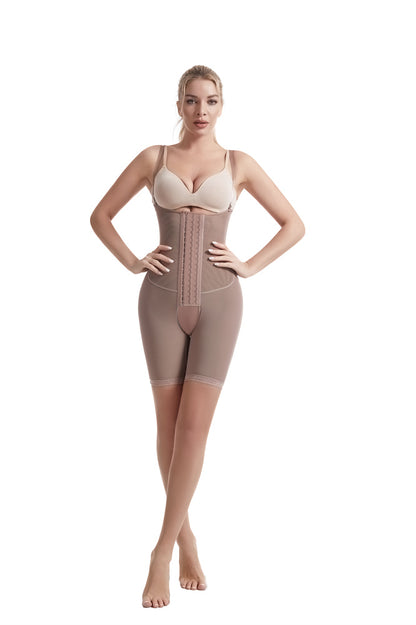 SHAPMAMA™ Damen-Bauchweg-Gummizug, Übergröße, postpartale Shapewear mit offenem Busen