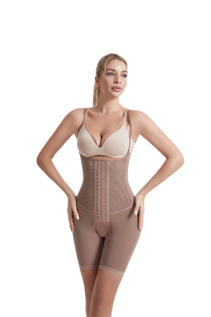 SHAPMAMA™ Damen-Bauchweg-Gummizug, Übergröße, postpartale Shapewear mit offenem Busen