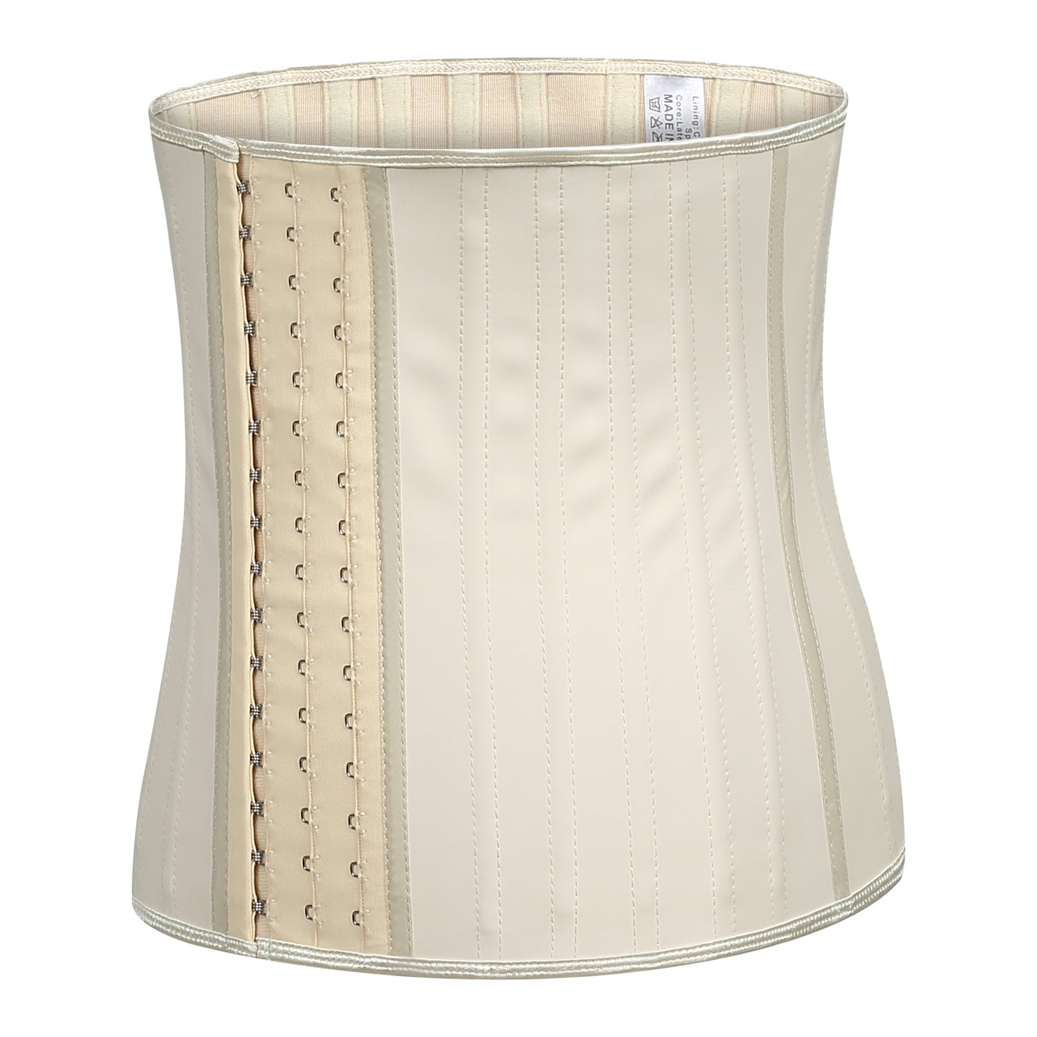 SHAPMAMA™ Women's Adjustable Latex Waist Trainer Steel Bones Slimming Workout Latex Corset