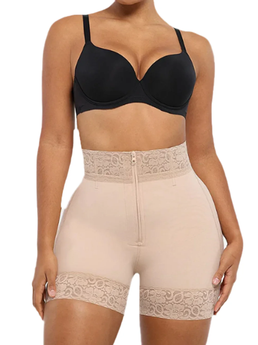 SHAPMAMA™Mid-Rise Steel Boned Butt-Lifting Short