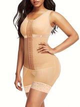SHAPMAMA™ Damen Shapewear Bauchweg-Bodysuit, Bauchweg-Bodysuit, Oberschenkel-Slimmer mit hoher Taille