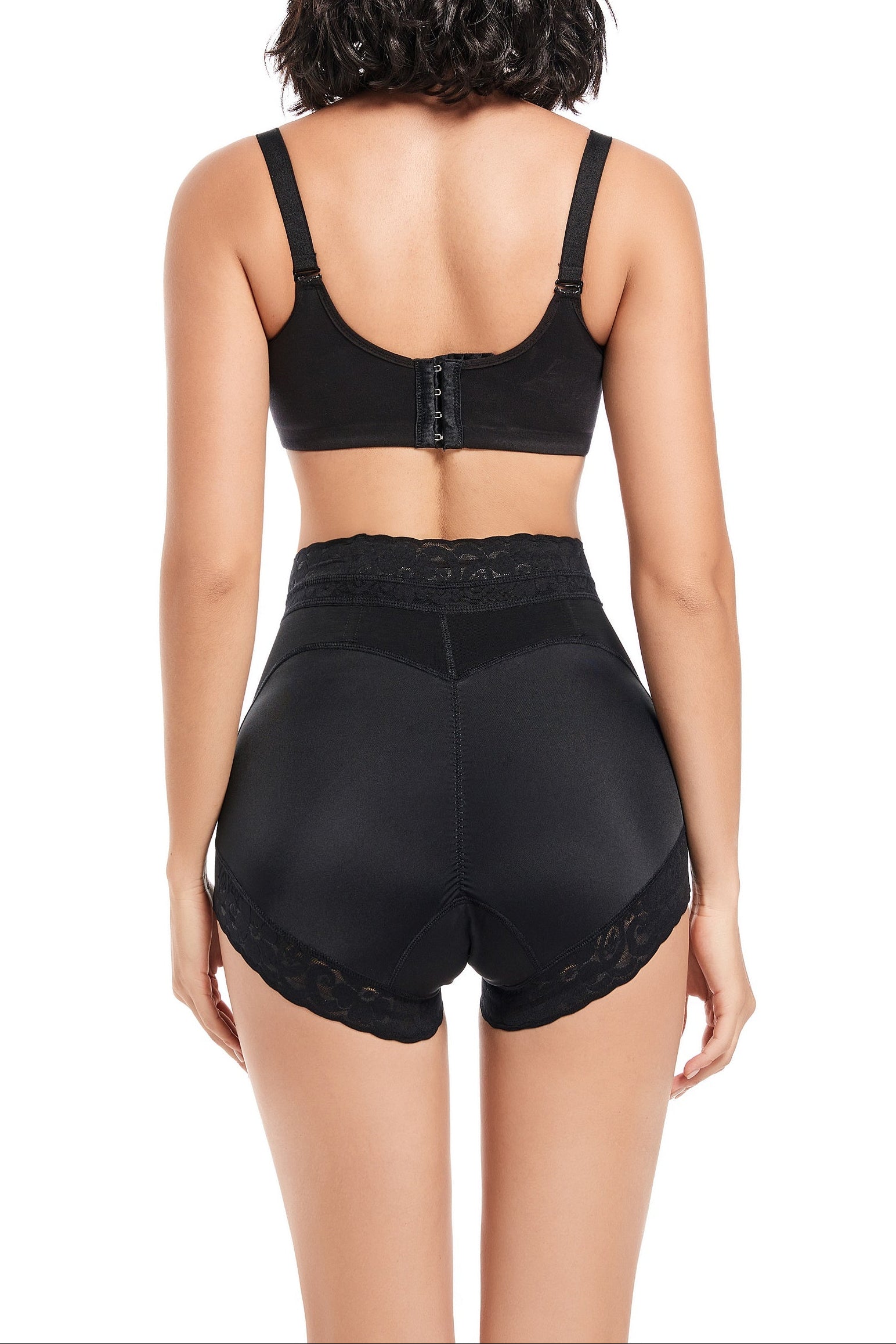 SHAPMAMA™ Klassischer Damen-Body-Shaper mit Spitze, Po-Lifter, Bauchkontrolle, Unterwäsche, Höschen, glättende Slips