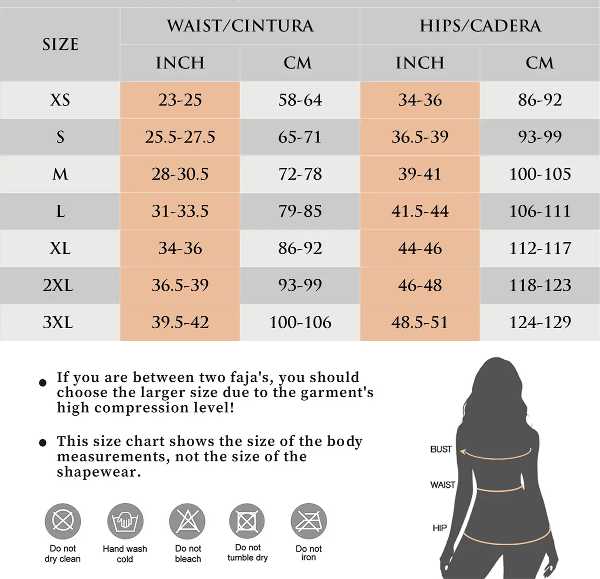 SHAPMAMA™ Hochkomprimierende Ganzkörper-Sanduhr-Bauchkontrolle-Faja-Stufe 3-Shapewear