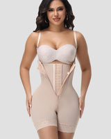 SHAPMAMA™ High Compression Shapewear with Front Zipper and Mid Thigh