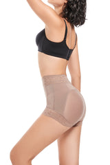 SHAPMAMA™ Klassischer Damen-Body-Shaper mit Spitze, Po-Lifter, Bauchkontrolle, Unterwäsche, Höschen, glättende Slips