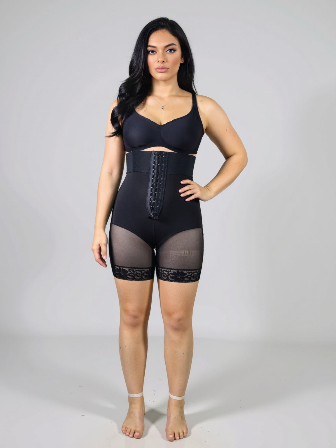 SHAPMAMA™ Tummy Control Faja Shorts High Waist Butt Lifter Thigh Shaping Shorts