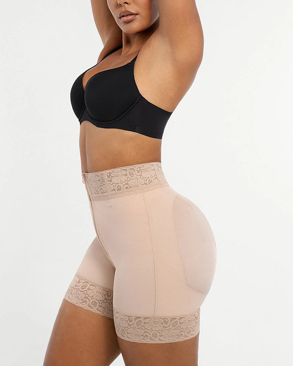 SHAPMAMA™Mid-Rise Steel Boned Butt-Lifting Short