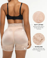 SHAPMAMA™Mid-Rise Steel Boned Butt-Lifting Short