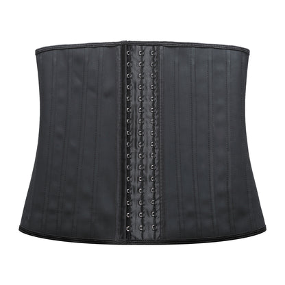 SHAPMAMA™ Women's Adjustable Latex Waist Trainer Steel Bones Slimming Workout Latex Corset
