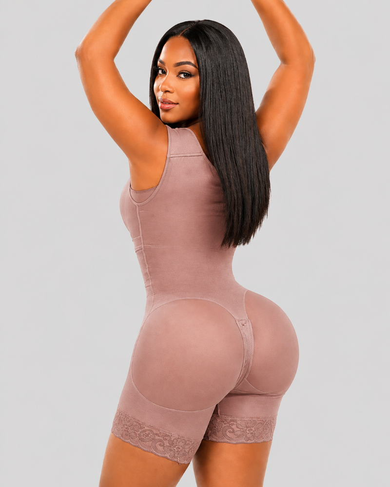 SHAPMAMA®Compression Double Full Body Stage 2 Faja With Bra Shapewear