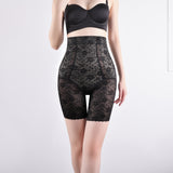 SHAPMAMA™ Transparente, atmungsaktive Shaper für Damen mit Blumenmuster, postpartale Körperformung und Bauchweg-Höschen