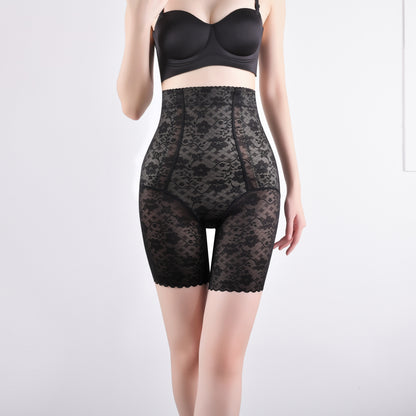 SHAPMAMA™ Transparente, atmungsaktive Shaper für Damen mit Blumenmuster, postpartale Körperformung und Bauchweg-Höschen