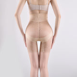 SHAPMAMA™ Transparente, atmungsaktive Shaper für Damen mit Blumenmuster, postpartale Körperformung und Bauchweg-Höschen