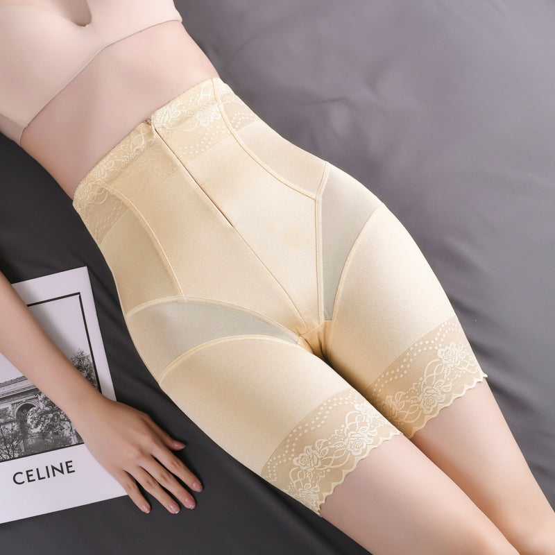 SHAPMAMA™ Women's High-Waisted Breathable Nylon Shaping Shorts Seamless Hip Control 3D Control Panties Sexy  Adults Butt Lifting