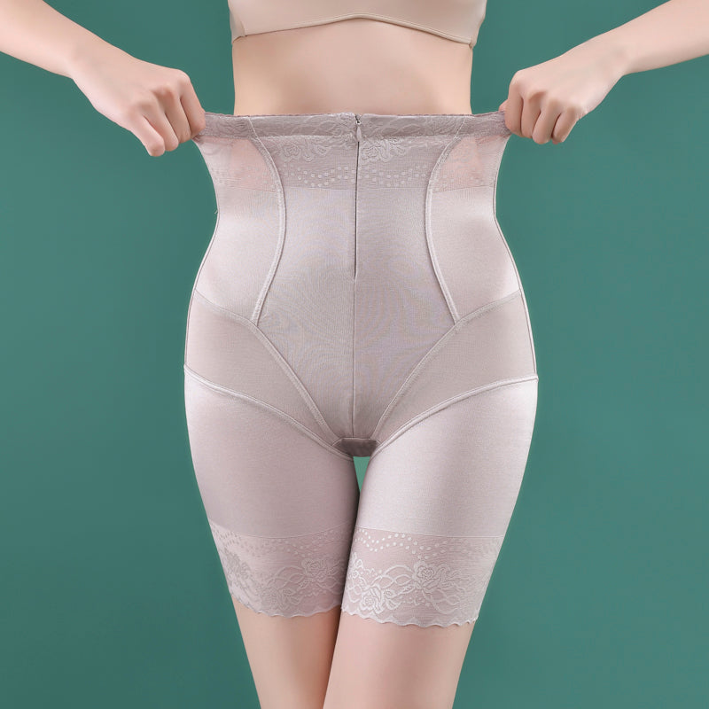 SHAPMAMA™ Women's High-Waisted Breathable Nylon Shaping Shorts Seamless Hip Control 3D Control Panties Sexy  Adults Butt Lifting