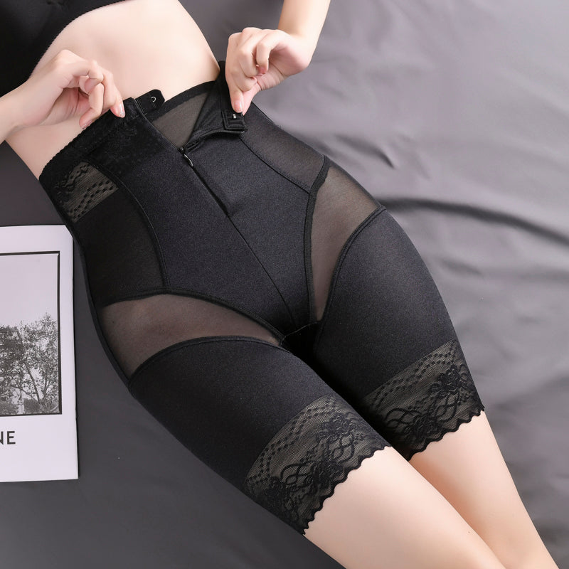 SHAPMAMA™ Women's High-Waisted Breathable Nylon Shaping Shorts Seamless Hip Control 3D Control Panties Sexy  Adults Butt Lifting