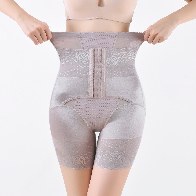 SHAPMAMA™ Damen Shaper Shorts mit hoher Taille, körperformend, Bauchkontrolle, Po-Lifter, schlankmachende Taillenunterwäsche, verstellbare Taillenformer-Höschen