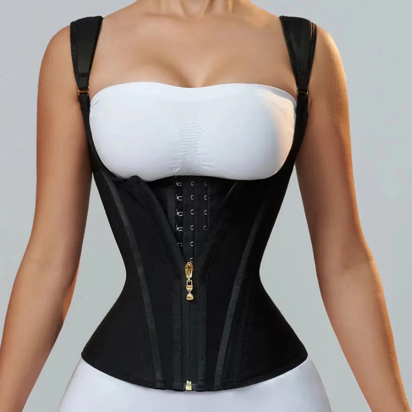SHAPMAMA™ Waist Trainer for Women Body Shaper Corset Vest Tank Top with Steel Bones