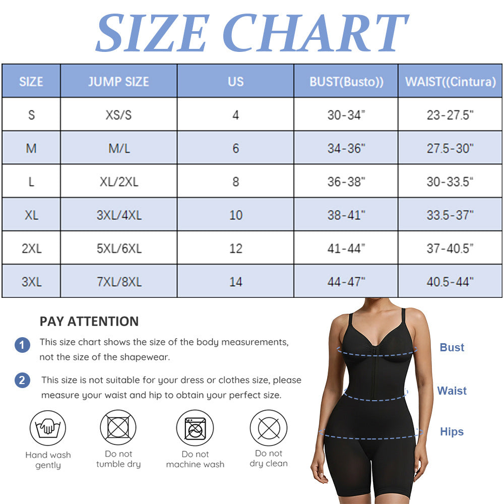 SHAPMAMA™Shapewear for Women Tummy Control Bodysuits Zip-Up Comfort Ultra Stretch Fabric Customizable Fit Breathable Mesh Design Comfortable Fit