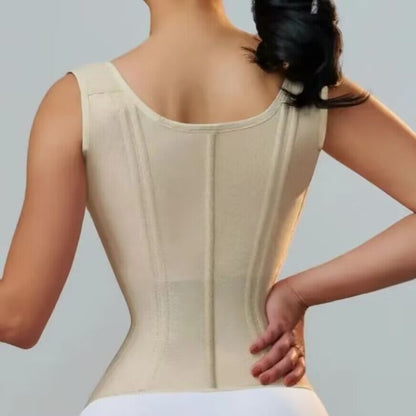 SHAPMAMA™ Waist Trainer for Women Body Shaper Corset Vest Tank Top with Steel Bones