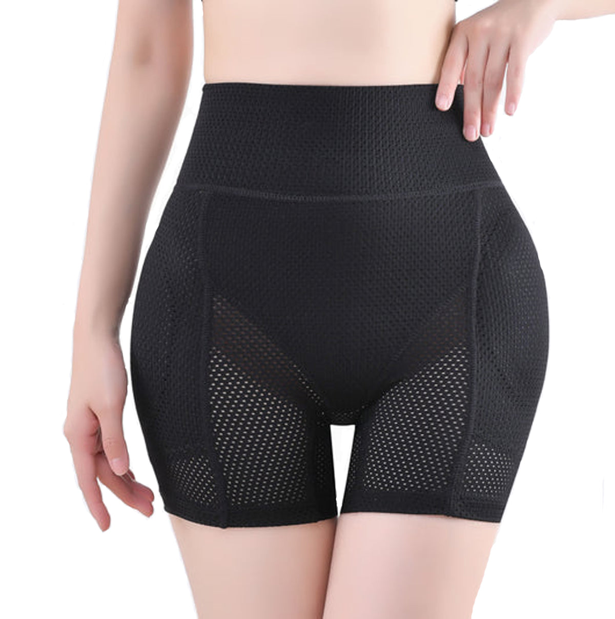 SHAPMAMA™ Raising and Hip Enriching Artifact High Waist Hip Lifting False Ass Abdomen Closing Pants Hip Enriching Peach Beautiful