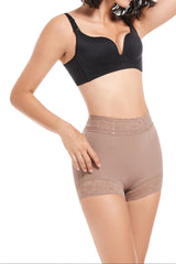 SHAPMAMA™ Klassischer Damen-Body-Shaper mit Spitze, Po-Lifter, Bauchkontrolle, Unterwäsche, Höschen, glättende Slips