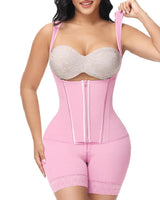 SHAPMAMA™ High Compression Shapewear with Front Zipper and Mid Thigh