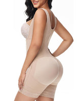 SHAPMAMA™ High Compression Shapewear with Front Zipper and Mid Thigh