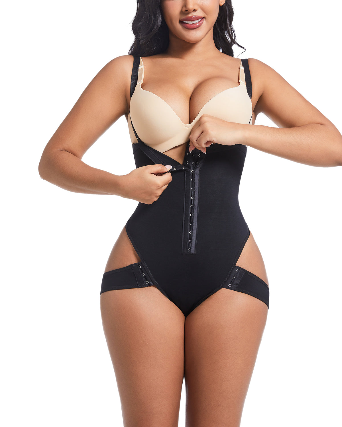 SHAPMAMA™ Figurformende Höschen mit hoher Taille, Gesäß freigelegt und gestrafft, dünnes Kontrollhöschen mit großem Bund für Erwachsene