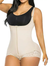 SHAPMAMA™ Hochkomprimierende Ganzkörper-Sanduhr-Bauchkontrolle-Faja-Stufe 3-Shapewear